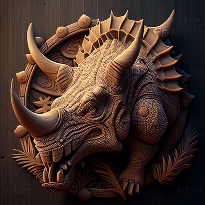 3D модель Gobiceratops (STL)